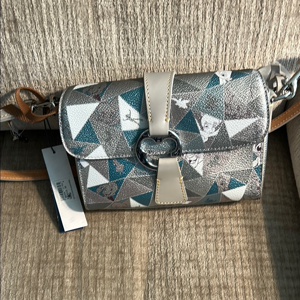 Dooney And Bourke Disney 100 Anniversary Hook And Loop Closure Bag Brand